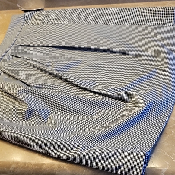 Club Monaco two-tone houndstooth plaid Benellie Skirt, Sz 10 - Picture 3 of 15